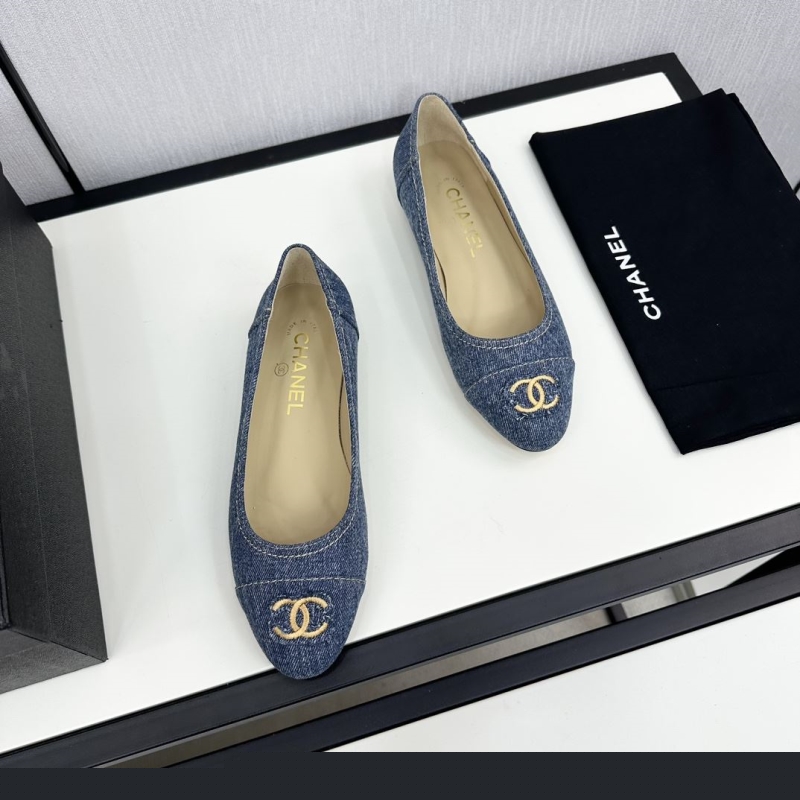 Ch*el flat shoes
